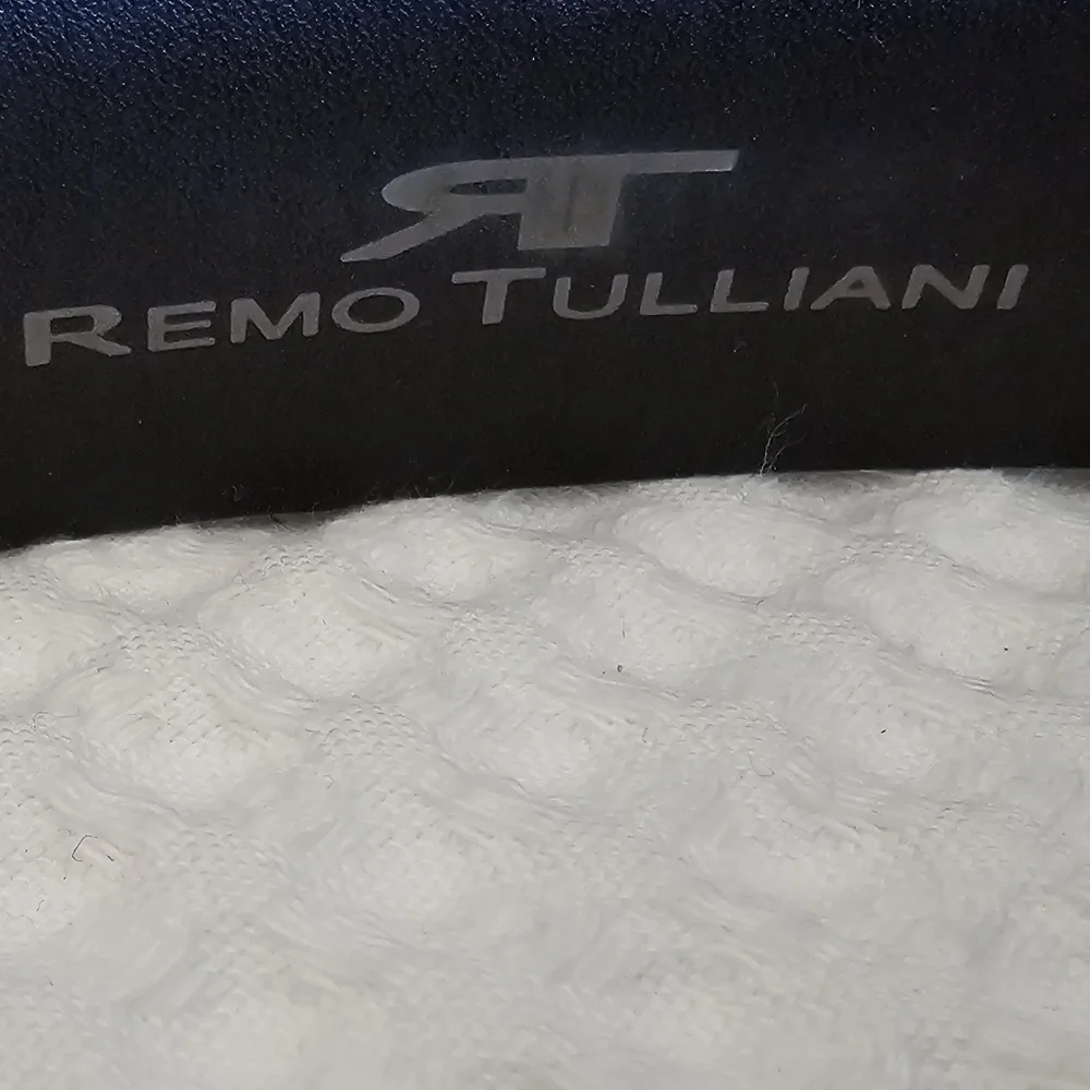 Vintage Remo Tulliani Italian Leather Dress Belt Size 36